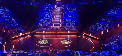 Troubadour Canary Wharf Theatre District 4 N65 view from seat photo