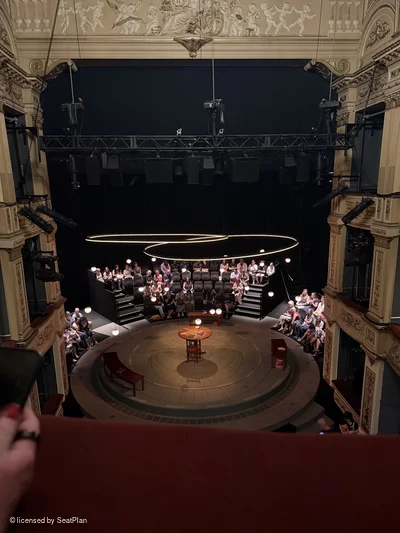 Duke of York's Theatre Upper Circle A9 view from seat photo