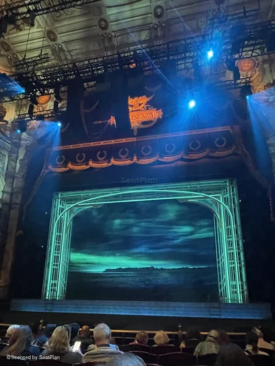 London Coliseum Stalls F16 view from seat photo