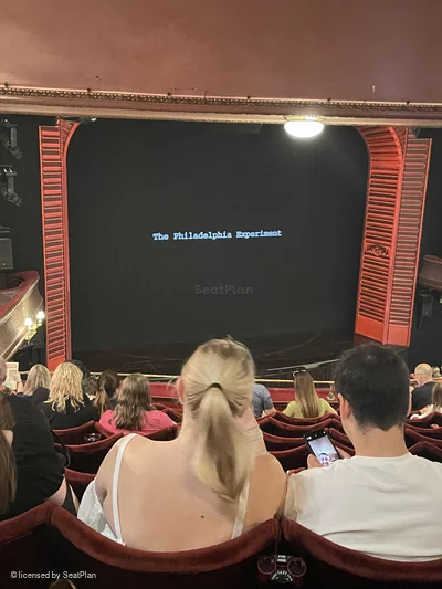 Phoenix Theatre Dress Circle J27 view from seat photo