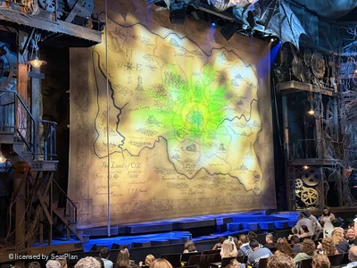 Gershwin Theatre Orchestra K27 view from seat photo
