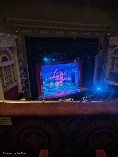 Edinburgh Playhouse Balcony B48 view from seat photo