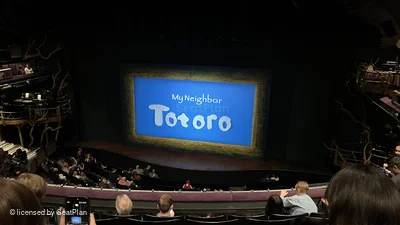 Gillian Lynne Theatre Circle E35 view from seat photo