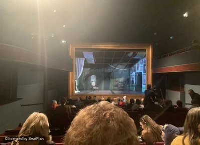 Charing Cross Theatre Stalls N9 view from seat photo