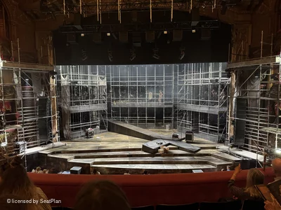 London Palladium Royal Circle D20 view from seat photo