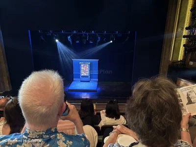 Nederlander Theatre Mezzanine D104 view from seat photo
