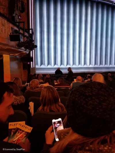 Shubert Theatre Orchestra L9 view from seat photo