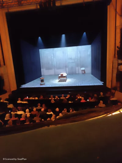 Theatre Royal Glasgow Dress Circle A10 view from seat photo