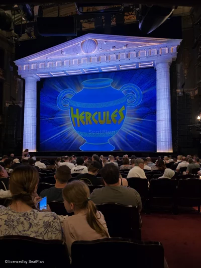 Theatre Royal Drury Lane Stalls P18 view from seat photo