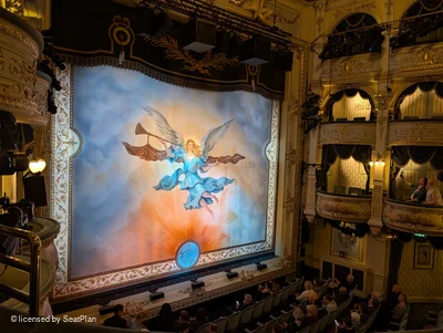Wyndham's Theatre Royal Circle B28 view from seat photo