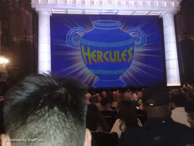 Theatre Royal Drury Lane Stalls N31 view from seat photo