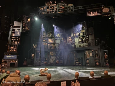 National Theatre - Olivier Stalls D23 view from seat photo