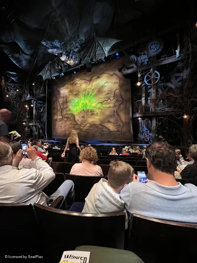 Gershwin Theatre Orchestra F10 view from seat photo
