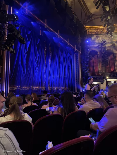 Lena Horne Theatre Orchestra G21 view from seat photo