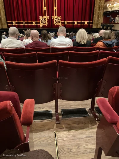 Royal Opera House Orchestra Stalls W13 view from seat photo