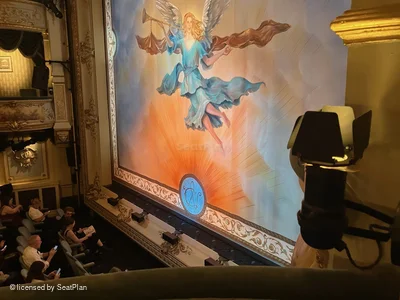 Wyndham's Theatre Royal Circle Box 3 1 view from seat photo