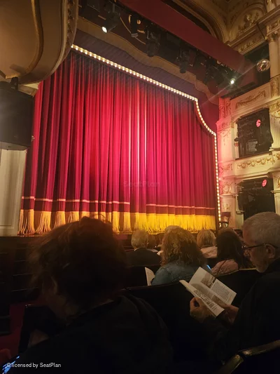 Garrick Theatre Stalls F23 view from seat photo