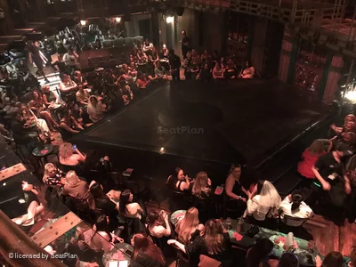 Hippodrome Casino Upper Level A7 view from seat photo