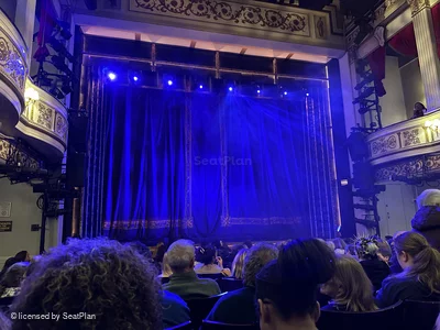 Vaudeville Theatre Stalls J5 view from seat photo