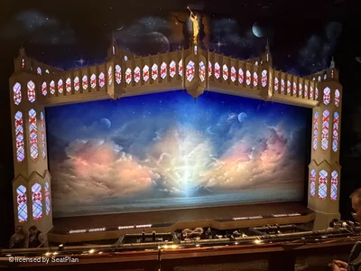 Prince of Wales Theatre Circle B27 view from seat photo