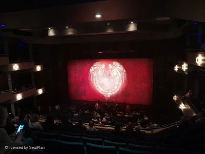 New Victoria Theatre Royal Circle H8 view from seat photo