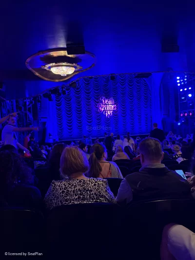 Lunt-Fontanne Theatre Orchestra U17 view from seat photo