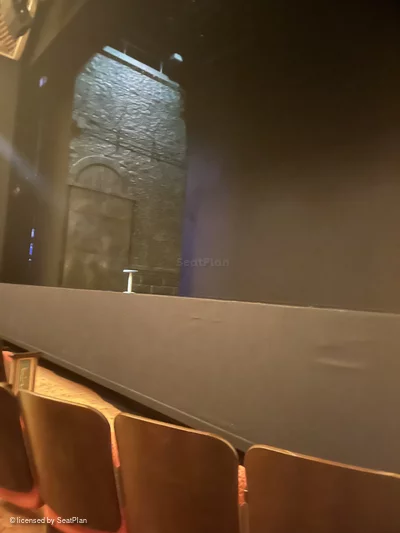 James Earl Jones Theatre Orchestra B10 view from seat photo