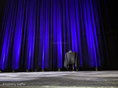Aylesbury Waterside Theatre Stalls A7 view from seat photo