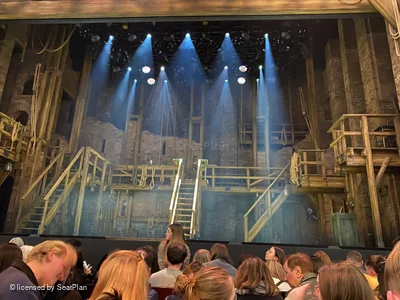 Victoria Palace Theatre Stalls F20 view from seat photo