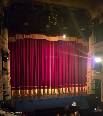 Garrick Theatre Dress Circle A18 view from seat photo