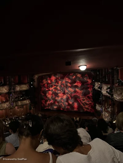 Lyceum Theatre Royal Circle L3 view from seat photo