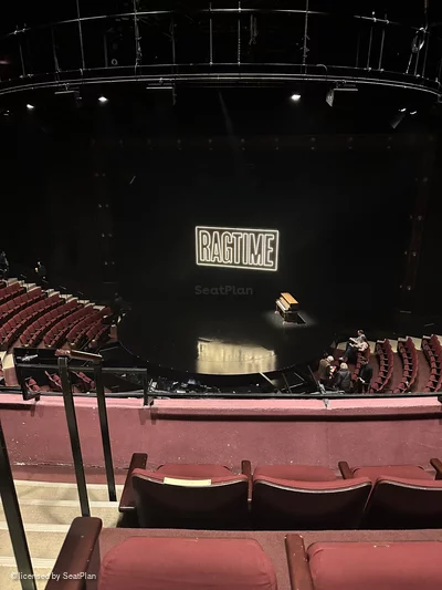 Vivian Beaumont Theater Loge C401 view from seat photo