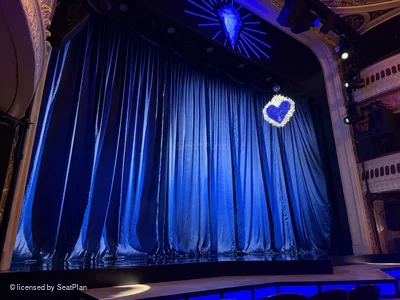 Criterion Theatre Stalls D21 view from seat photo
