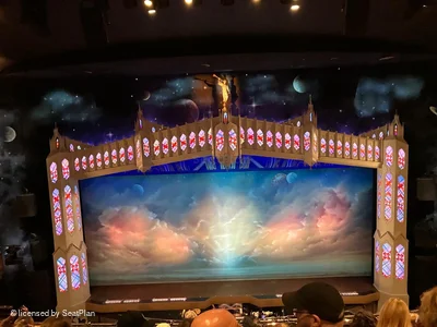 Prince of Wales Theatre Circle G24 view from seat photo