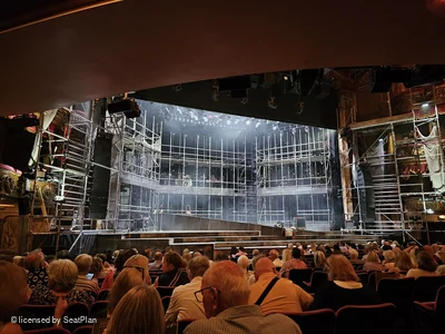 London Palladium Stalls P37 view from seat photo