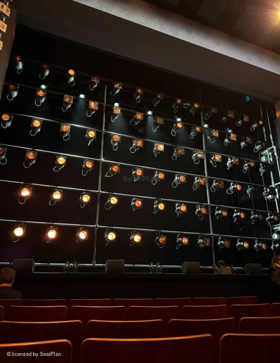 Shaftesbury Theatre Stalls F24 view from seat photo