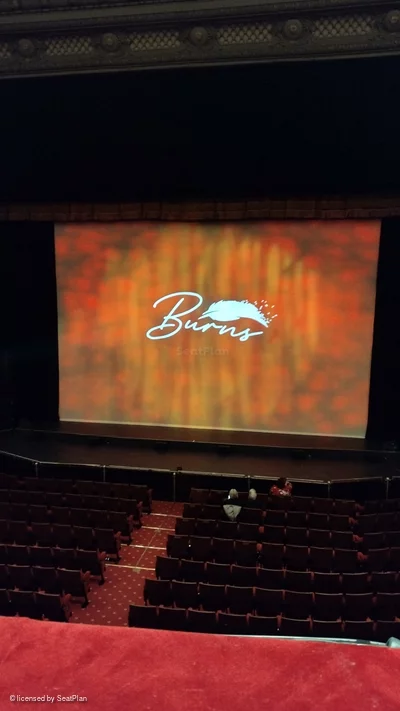Edinburgh Playhouse Circle A22 view from seat photo