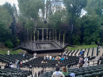 Regent's Park Open Air Theatre Upper Centre T69 view from seat photo