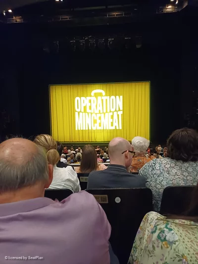 Milton Keynes Theatre Stalls P9 view from seat photo