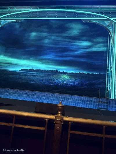 London Coliseum Stalls B14 view from seat photo