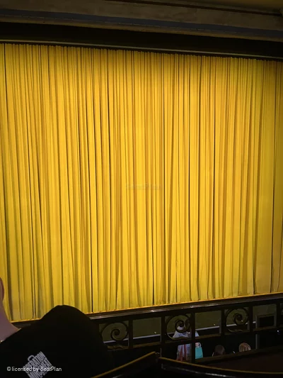 Fortune Theatre Dress Circle B6 view from seat photo