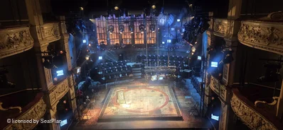 Tom Stoppard Theatre Upper Circle A11 view from seat photo