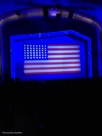 Lyric Theatre Orchestra O29 view from seat photo