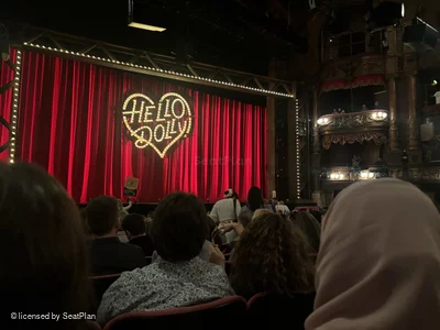 London Palladium Stalls O38 view from seat photo