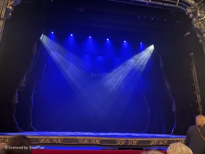 His Majesty's Theatre Stalls E24 view from seat photo
