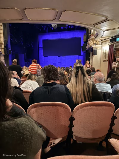 Noel Coward Theatre Stalls Q4 view from seat photo