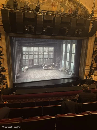 Neil Simon Theatre Mezzanine E103 view from seat photo