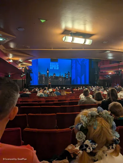 Adelphi Theatre Stalls T31 view from seat photo