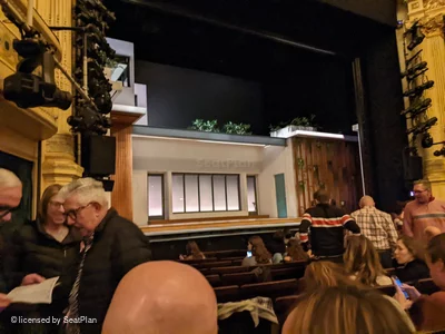 Hudson Theatre Orchestra K101 view from seat photo