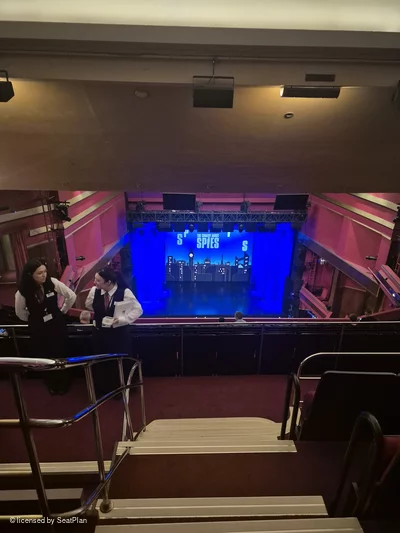 Adelphi Theatre Upper Circle N24 view from seat photo